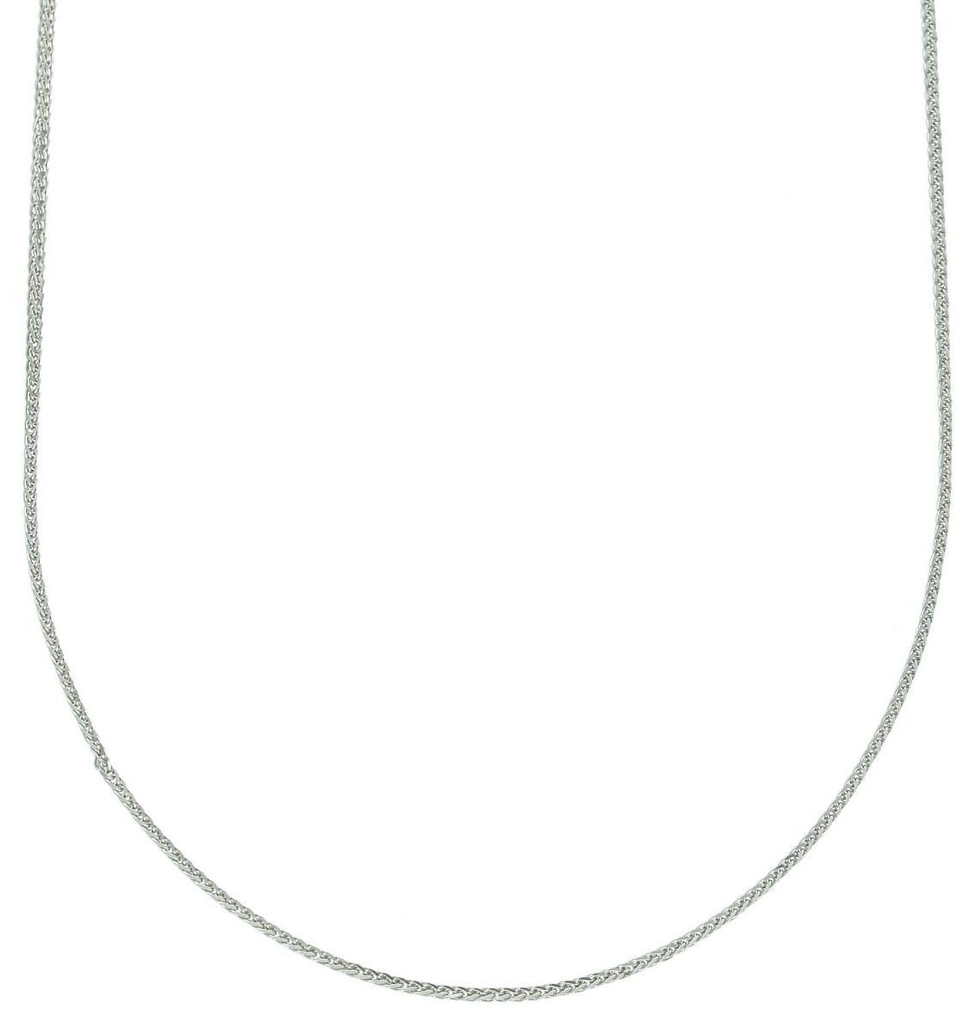 Złoty łańcuszek 585 Białe Złoto Lisi ogon 1 mm GR-Z04 ZAA0919 Uniwersalny łańcuszek, wykonany z białego złota próby 585. Łańcuszki to uniwersalne dodatki, które sprawdzają się na każdą okazję 1.jpg